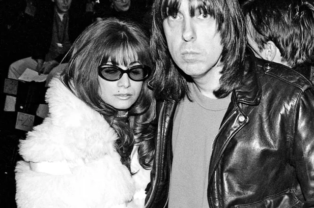 Johnny Ramone and Linda Ramone